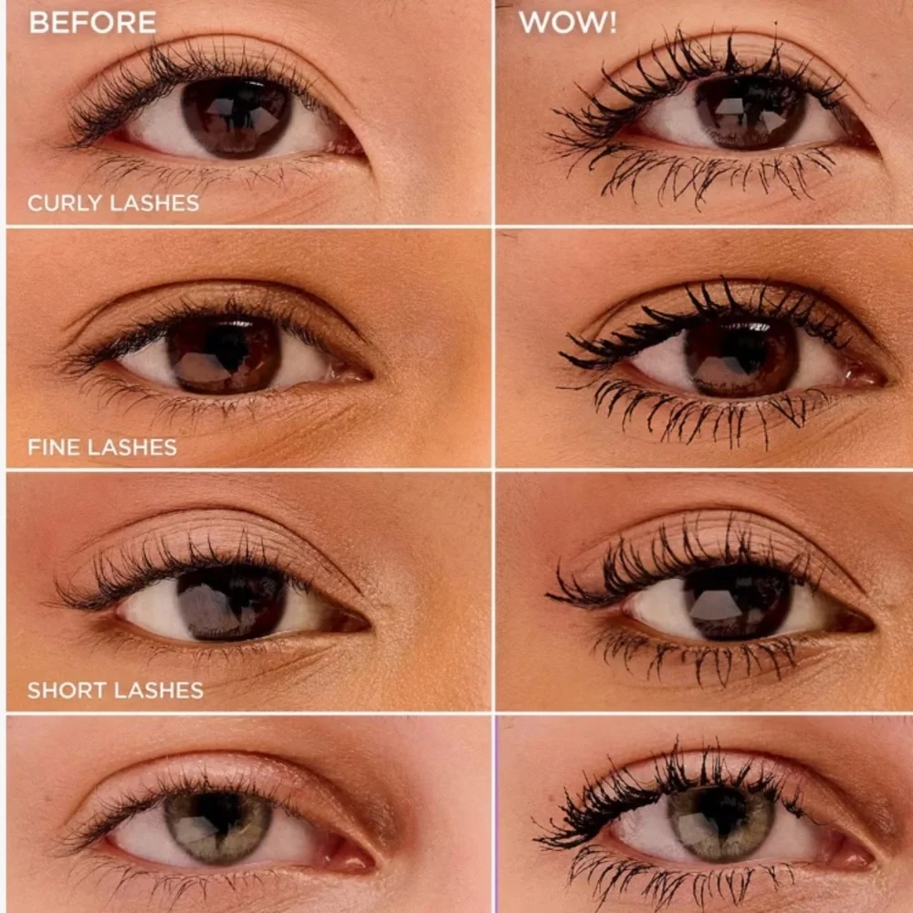 Benefit Cosmetics BADgal Bang! Mascara in Intense Pitch Black reach more lashes